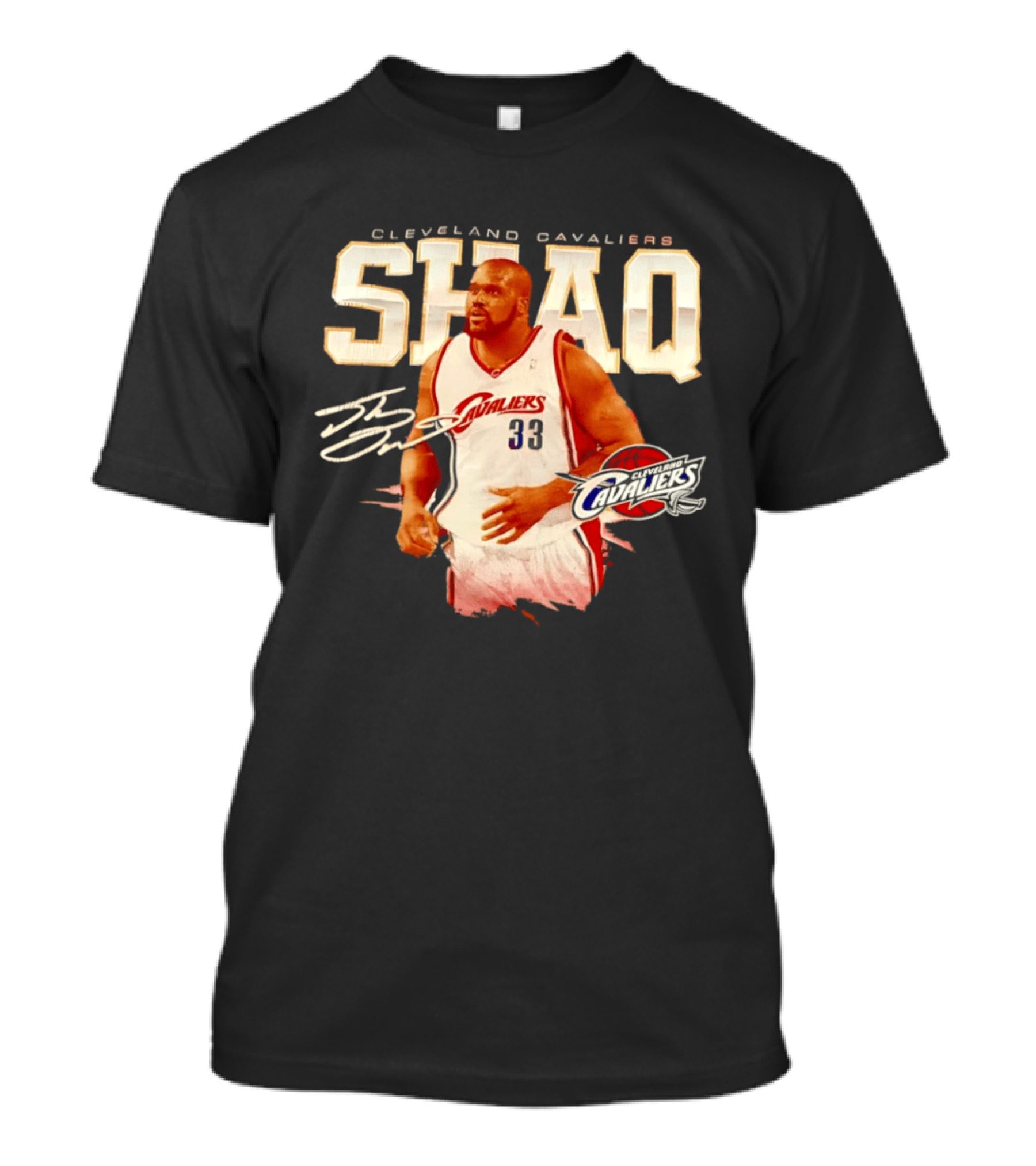 Cleveland Cavaliers Shaq 33 Shaquille O'Neal Basketball Cavaliers T-Shirt