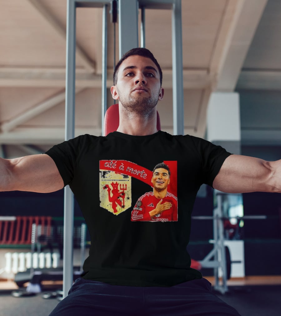 Manchester United Até à Morte Casemiro T-Shirt