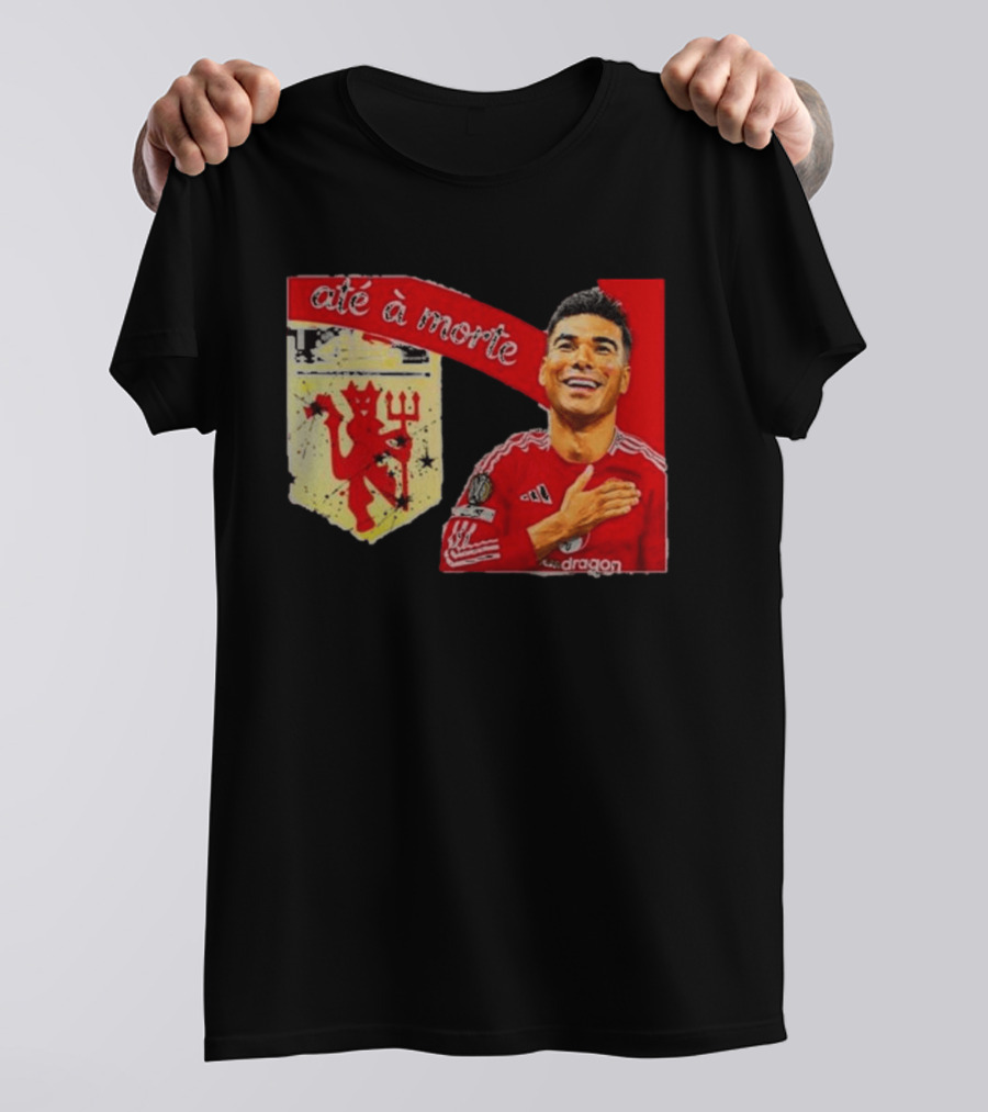 Manchester United Até à Morte Casemiro T-Shirt