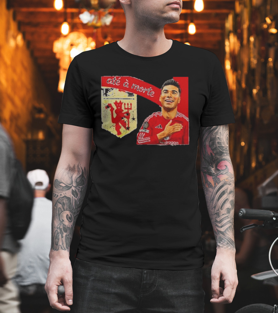 Manchester United Até à Morte Casemiro T-Shirt