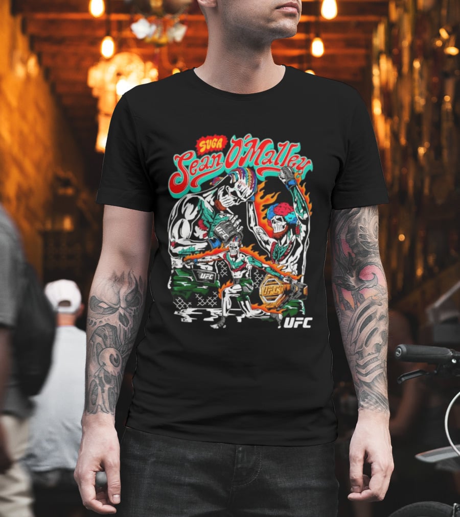 Suga Sean O'Malley UFC Warren Lotas Collaboration T-Shirt