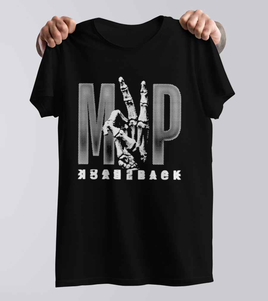 MVP Back 2 Back Skeleton Hand Shai Gilgeous Alexander T-Shirt