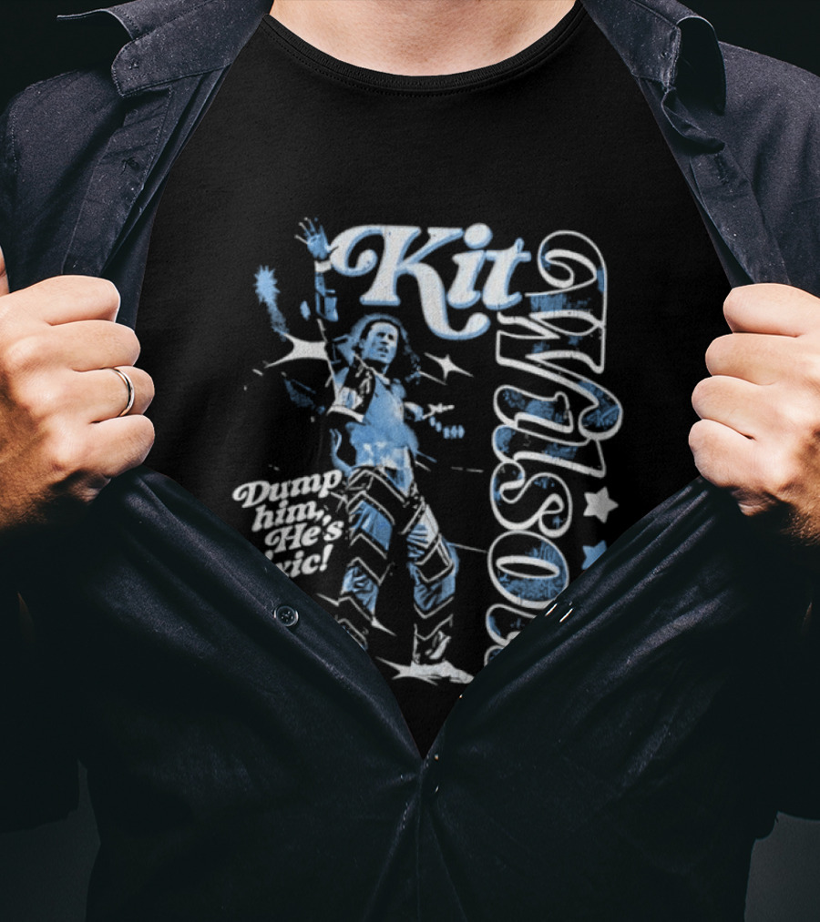 WWE Kit Wilson Dump Him He's Toxic Wrestling Stars T-Shirt