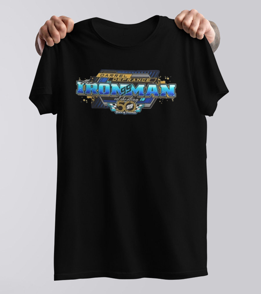 Darrel Defrance Ironman 99 Celebrating 50 Years Of Trouman T-Shirt