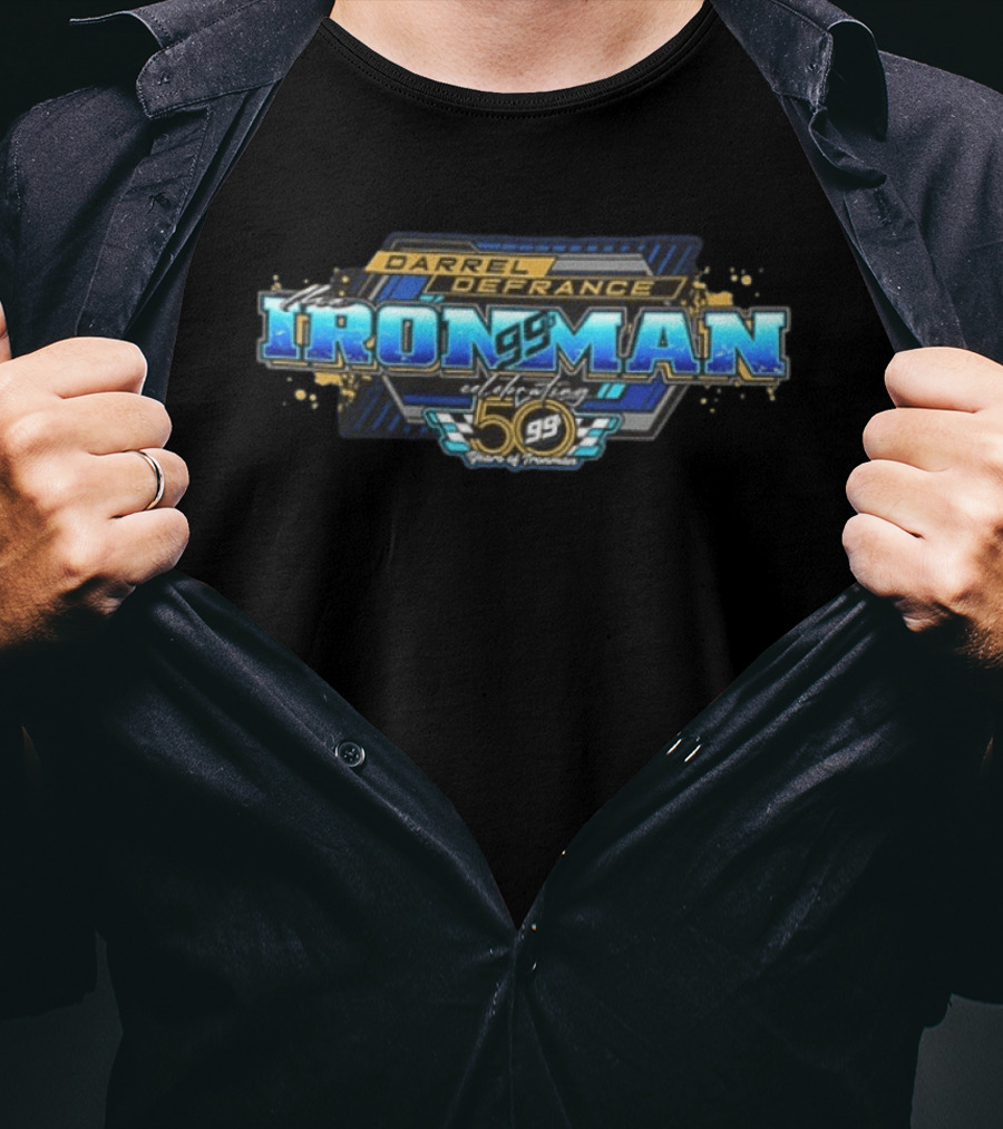 Darrel Defrance Ironman 99 Celebrating 50 Years Of Trouman T-Shirt
