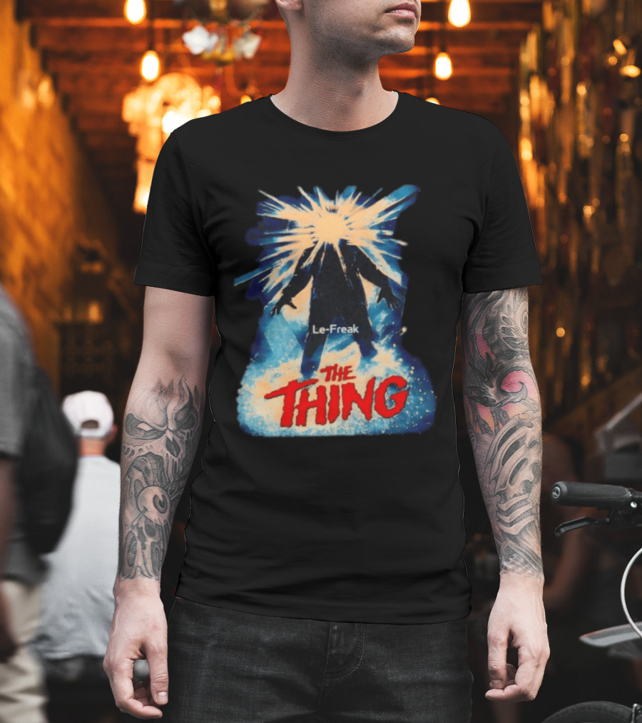 John Carpenter's The Thing Movie Le Freak Burst T-Shirt