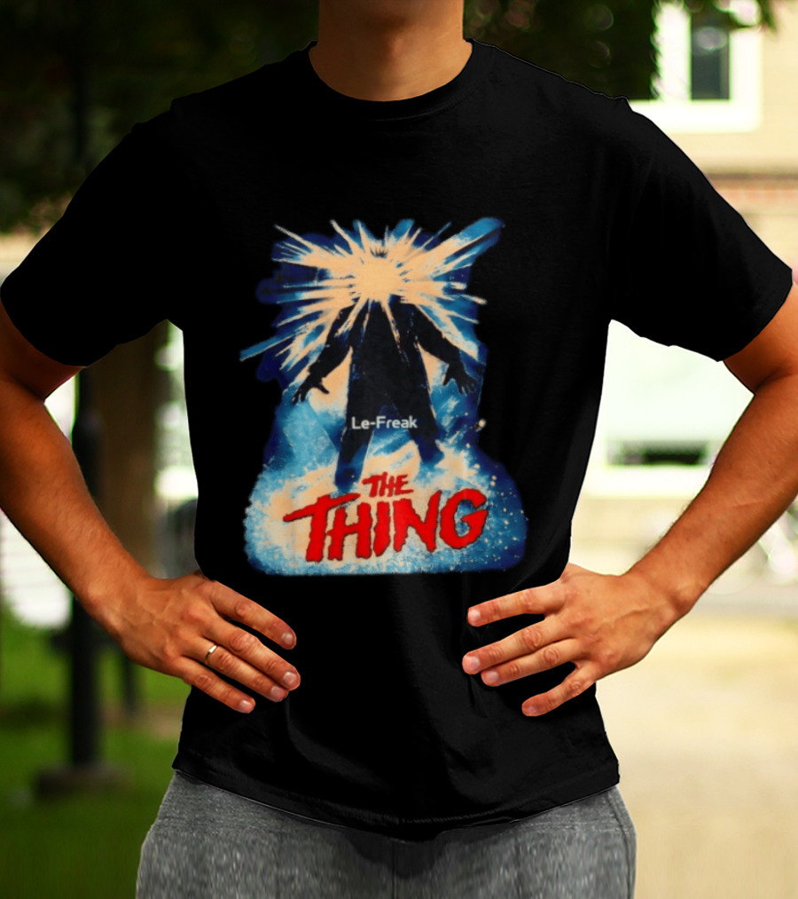 John Carpenter's The Thing Movie Le Freak Burst T-Shirt