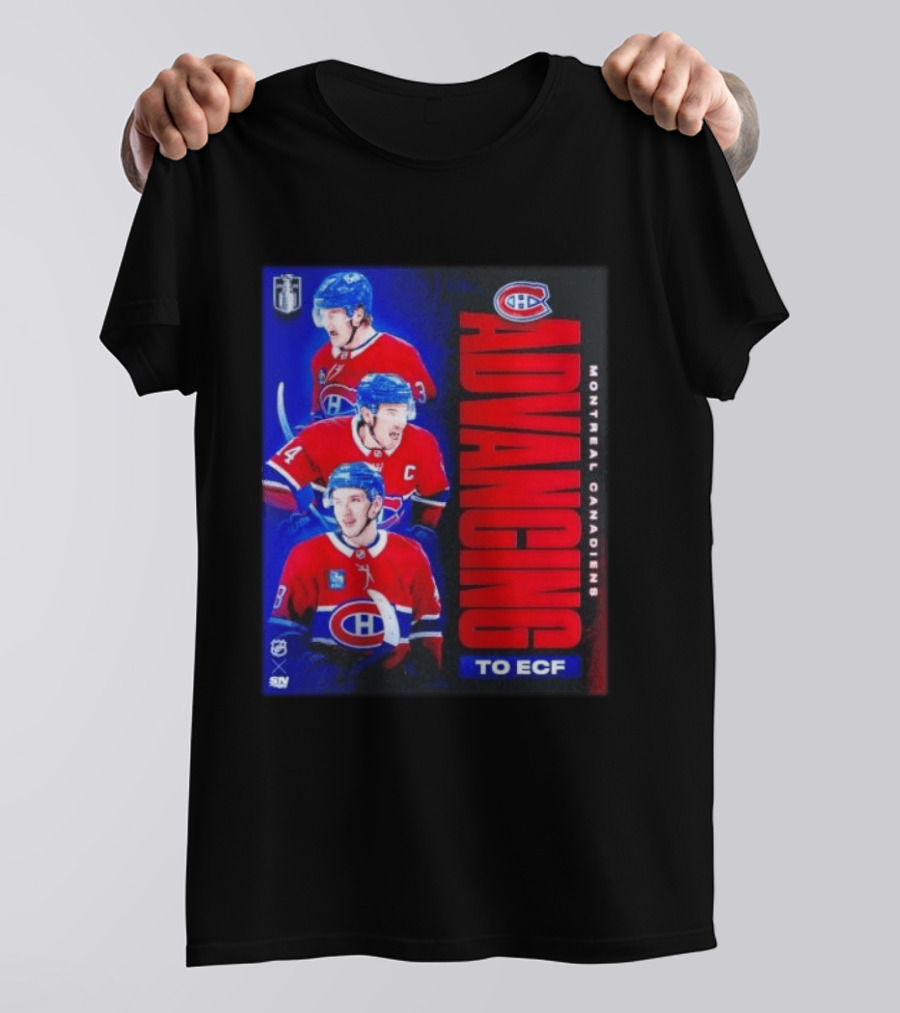 Montreal Canadiens Advancing To ECF 2026 T-Shirt