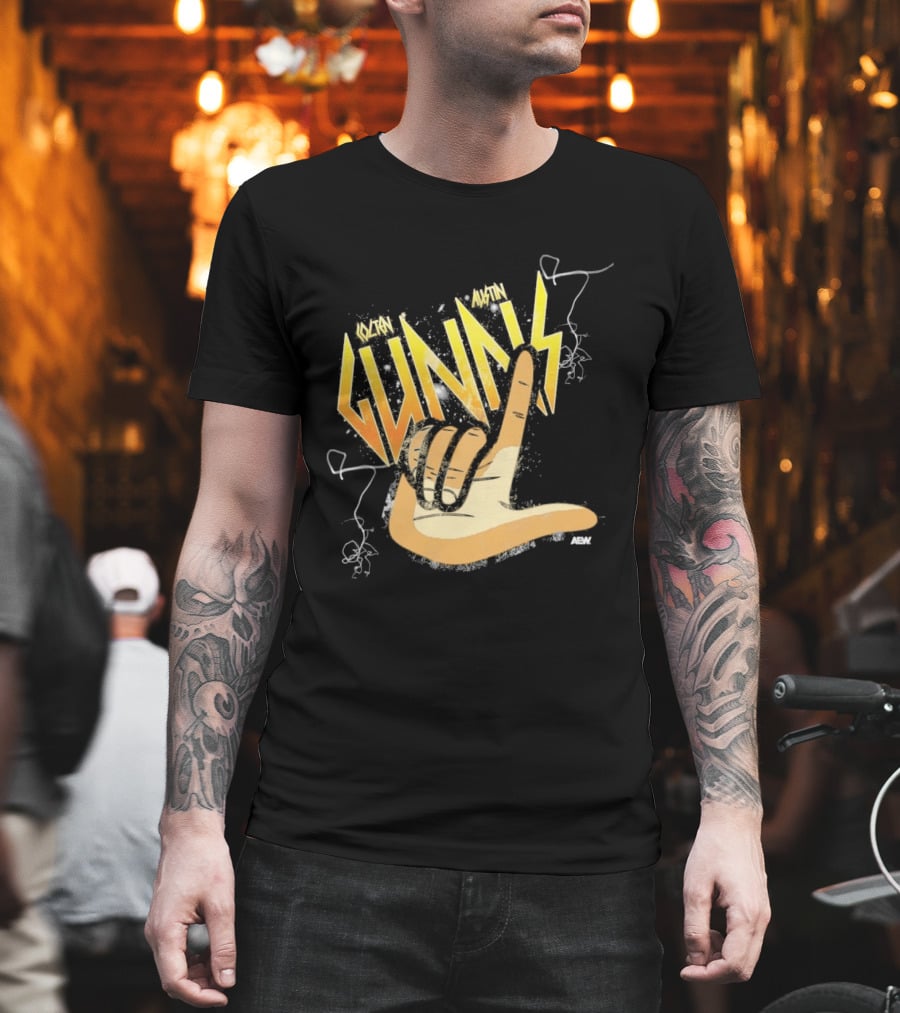 The Gunns Colten And Austin Shaka Hand Gesture T-Shirt