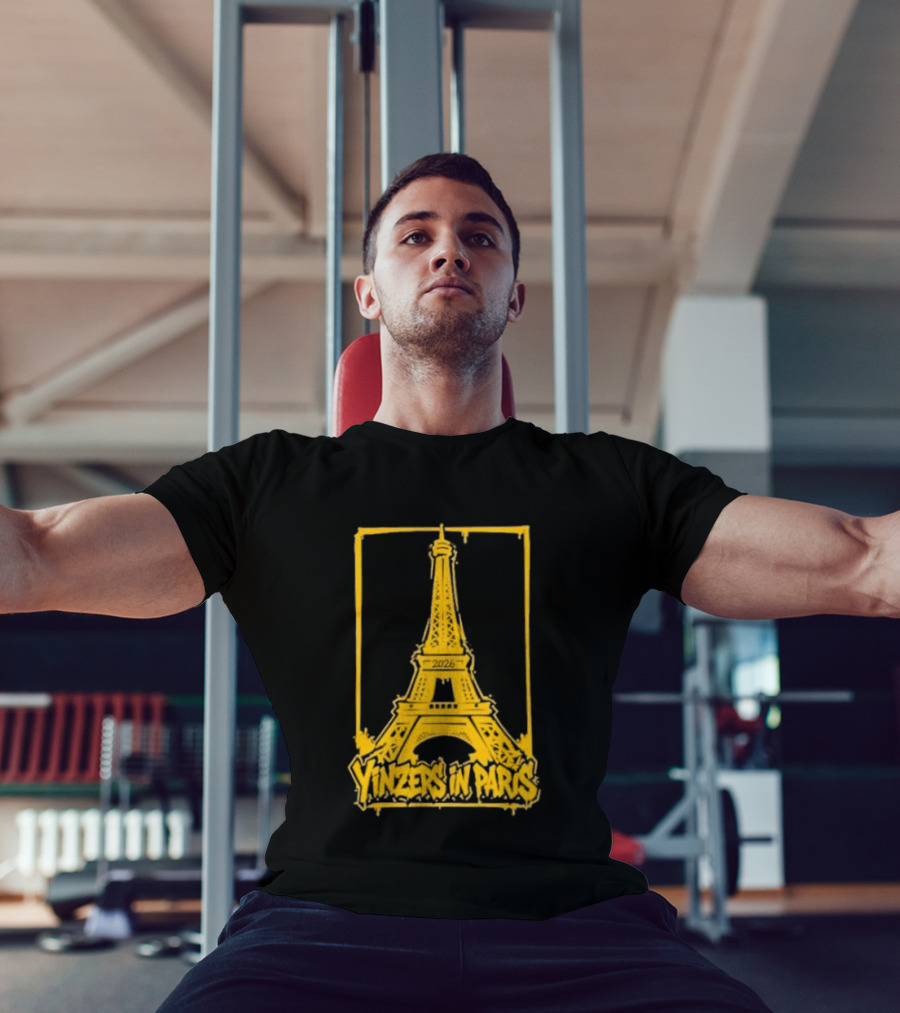 Pittsburgh Steelers Yinzers In Paris Eiffel Tower 2026 T-Shirt