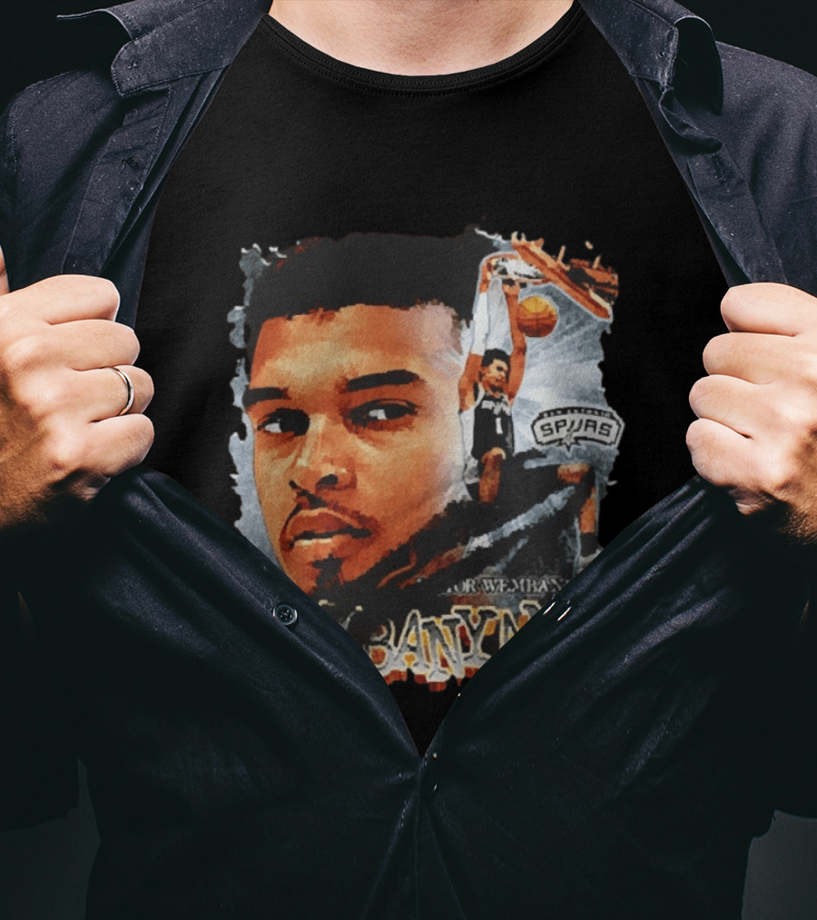 Victor Wembanyama San Antonio Spurs Basketball Spurs T-Shirt