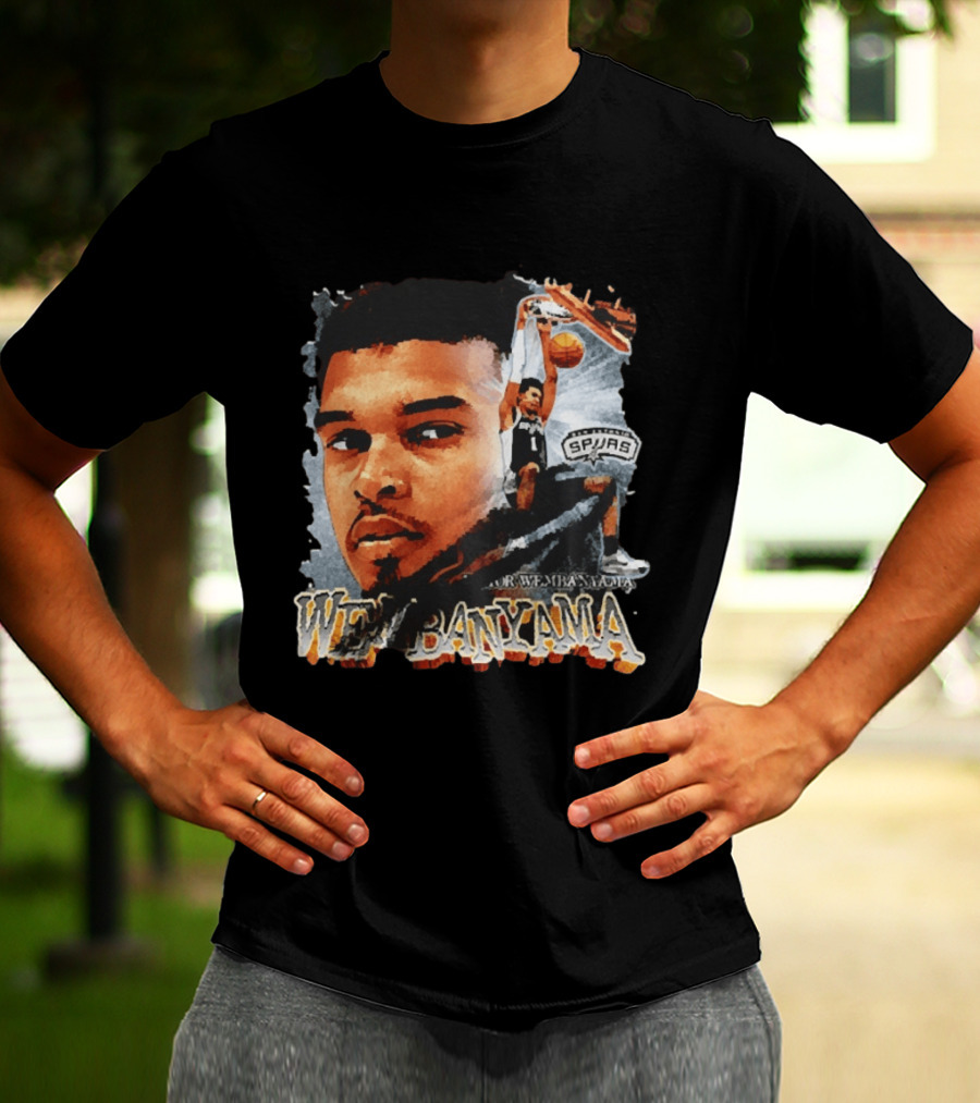 Victor Wembanyama San Antonio Spurs Basketball Spurs T-Shirt