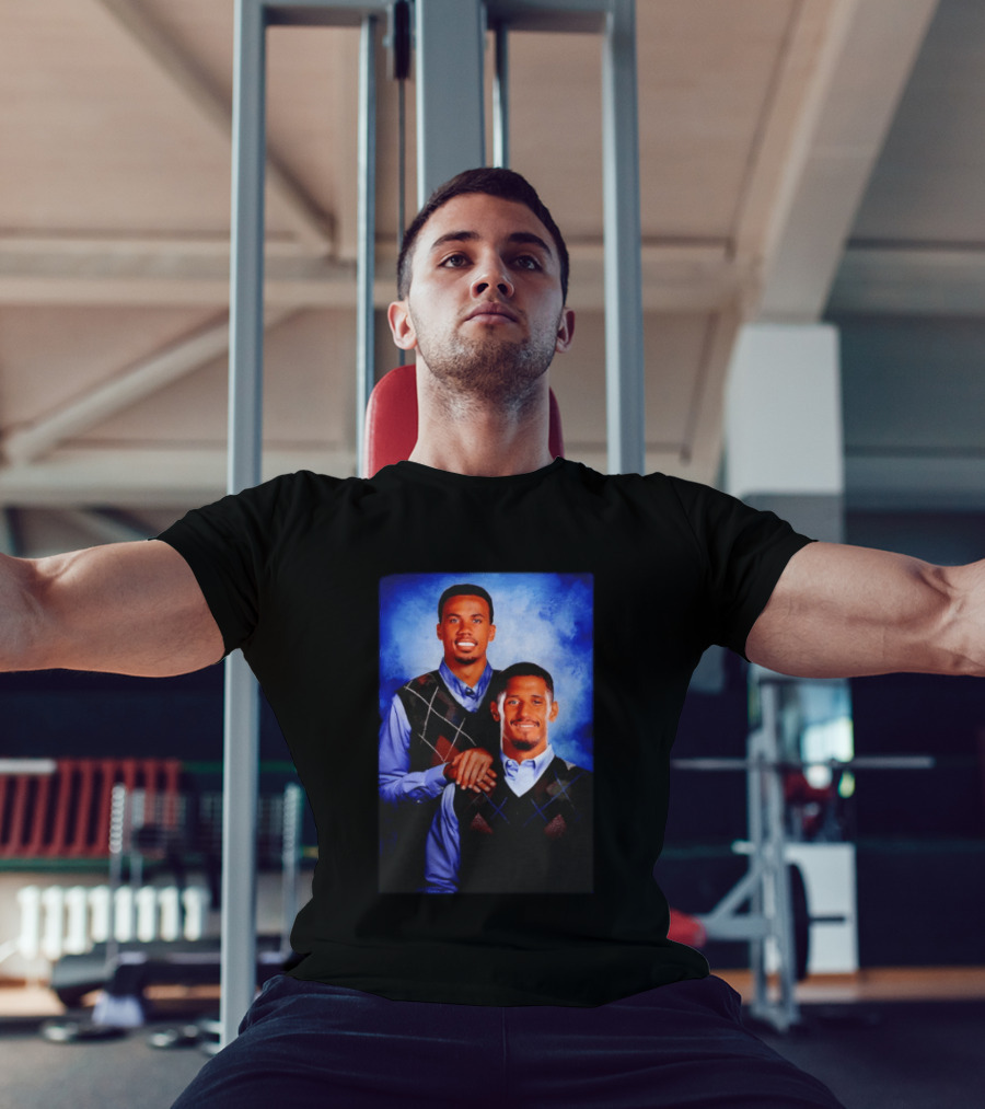 Arsenal FC Gabriel Magalhaes William Saliba Step Brothers Argyle Sweater Vest T-Shirt