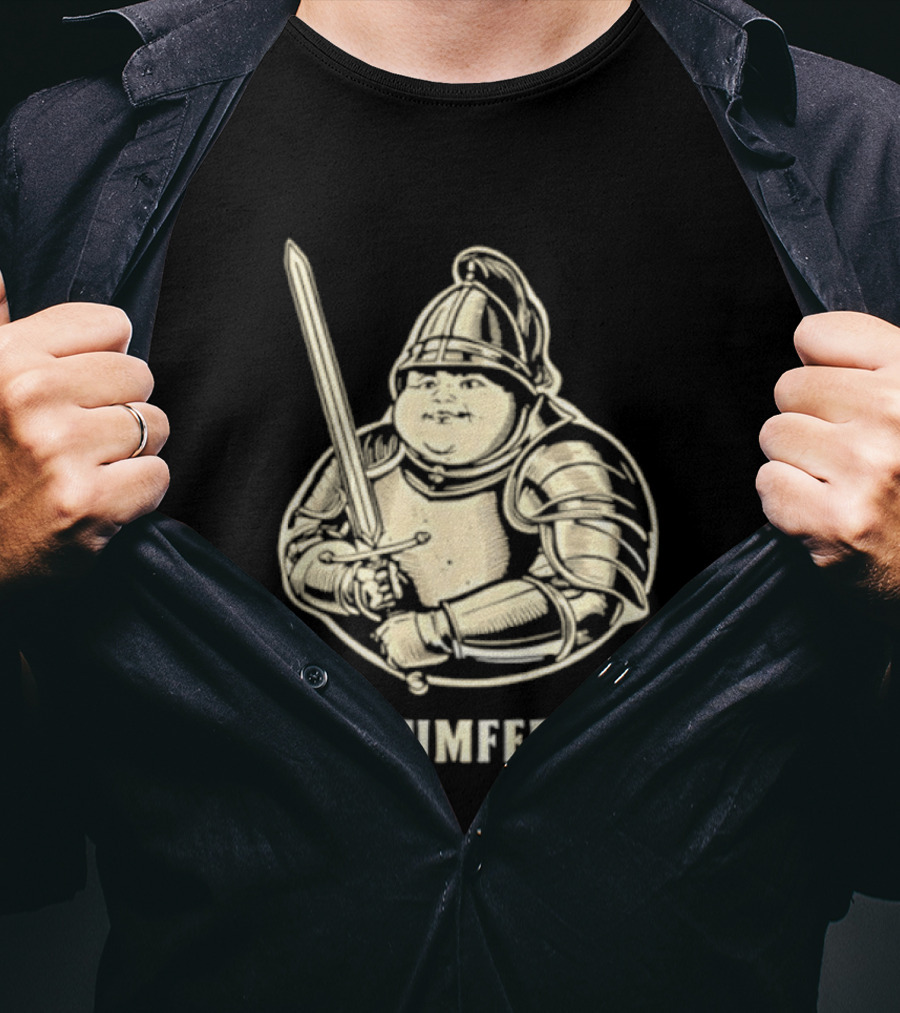 Sir Cumference Fat Knight Medieval Humor T-Shirt