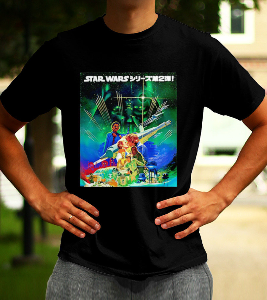 STAR WARS 2 The Empire Strikes Back 1980 Japan T-Shirt