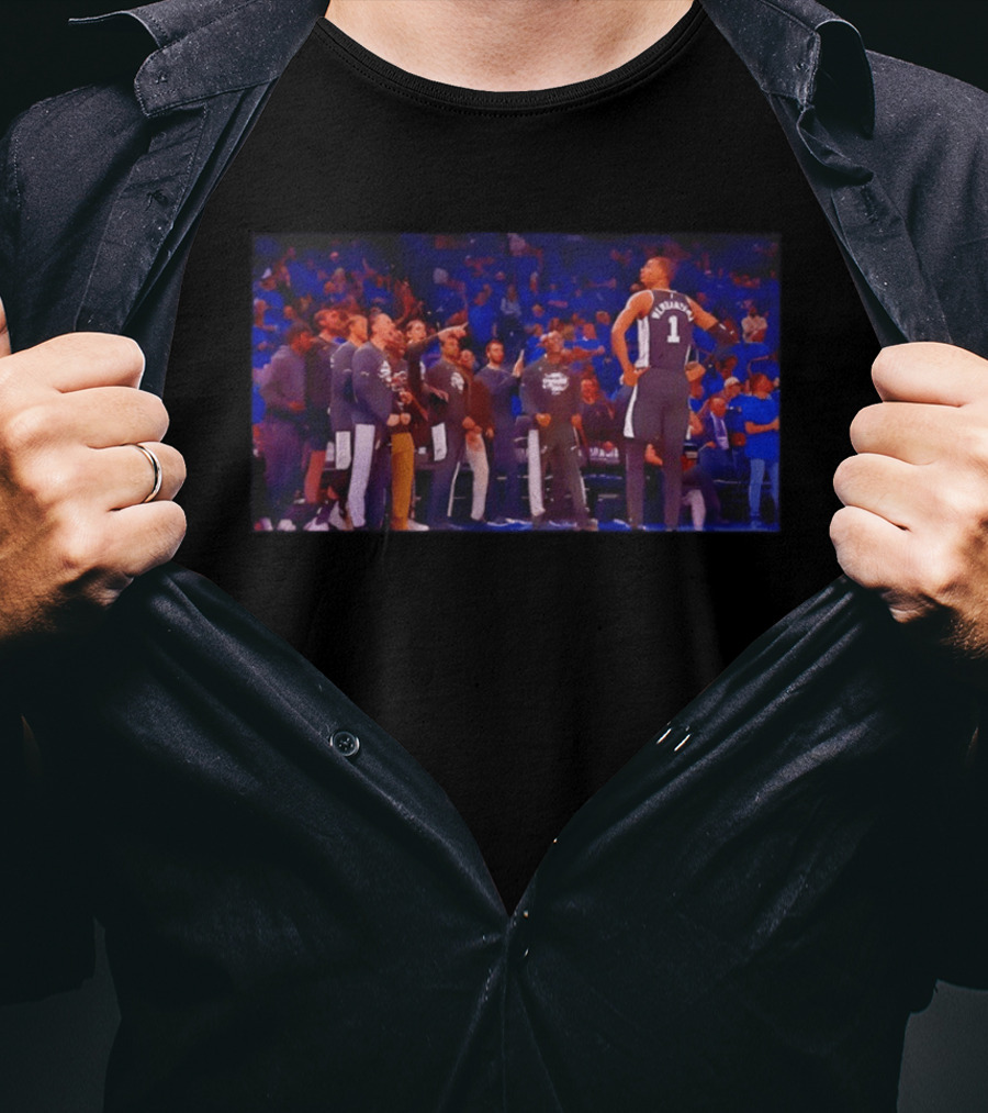 Victor Wembanyama San Antonio Spurs Game 1 Victory Against Thunder T-Shirt