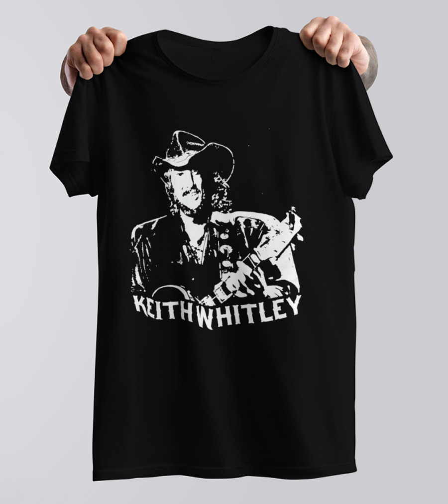 Keith Whitley Cowboy Hat Guitar T-Shirt