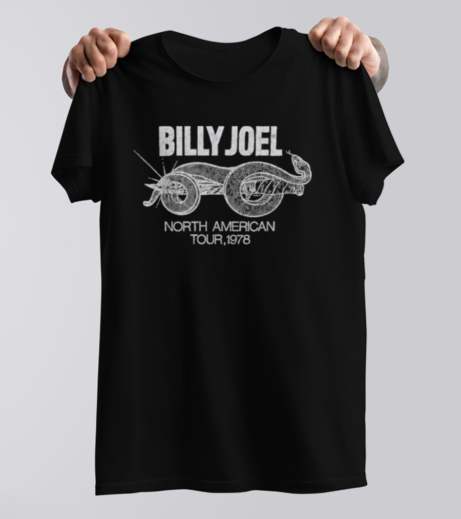 The Boys Season 5 Jack Quaid Hughie Campbell Billy Joel North American Tour 1978 T-Shirt