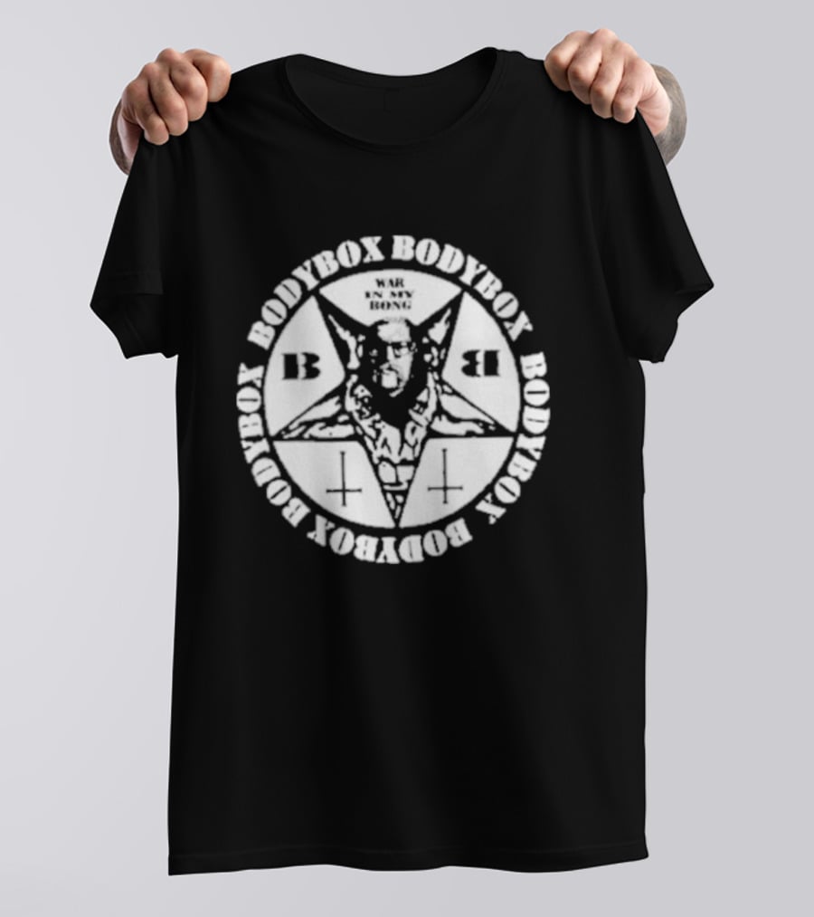 Bodybox Pentagram Symbol War In My Bong T-Shirt