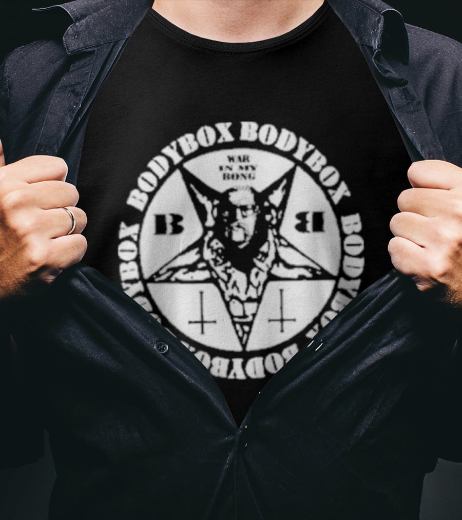 Bodybox Pentagram Symbol War In My Bong T-Shirt