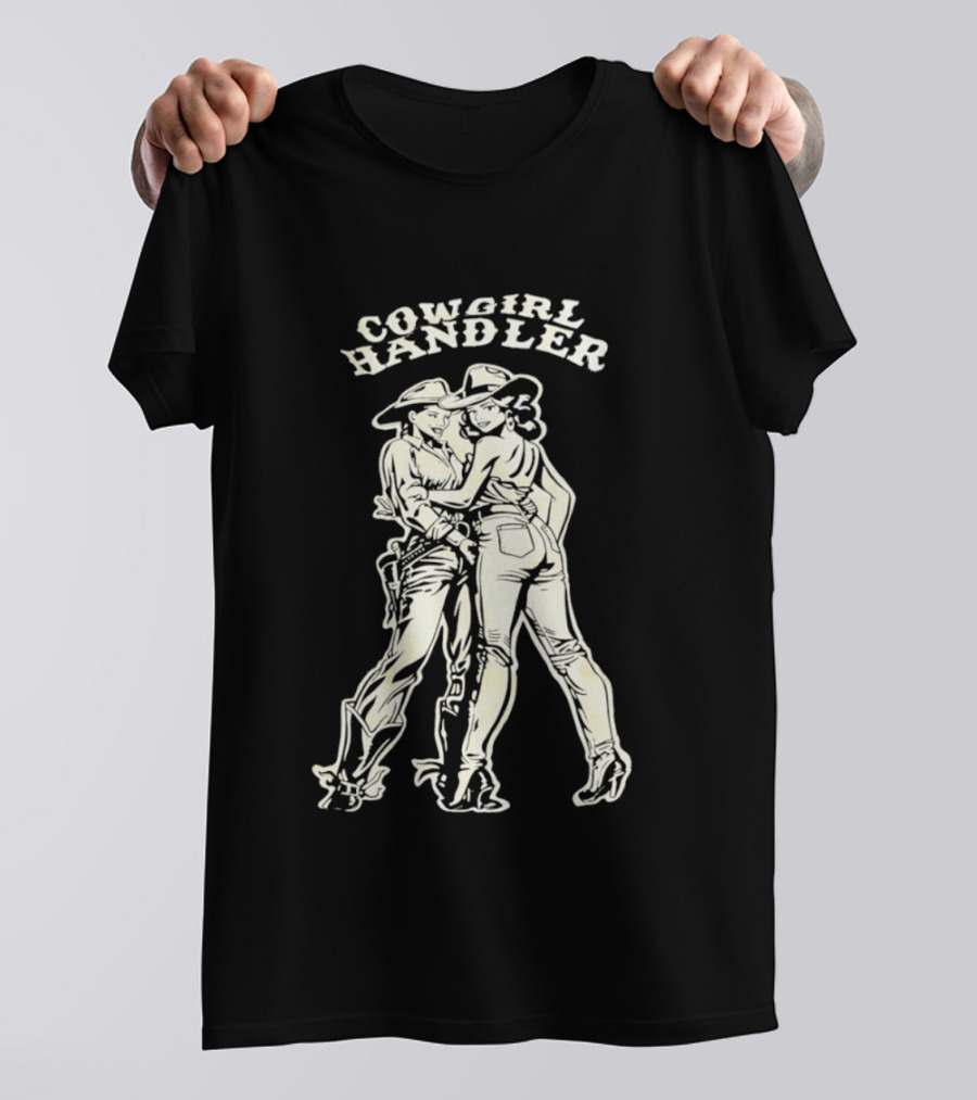 Cowgirl Handler Western Embrace Duo T-Shirt
