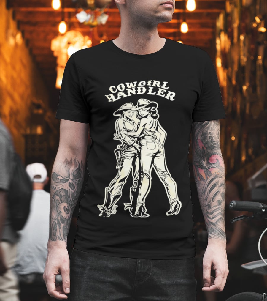 Cowgirl Handler Western Embrace Duo T-Shirt