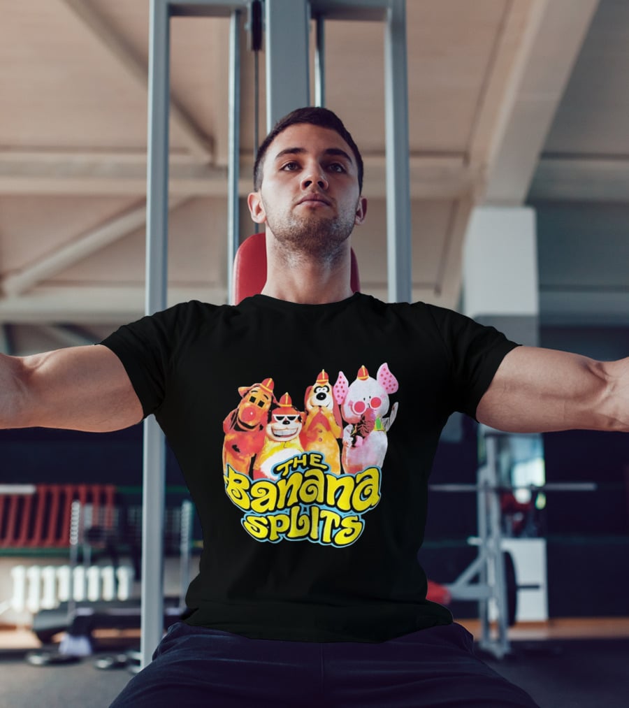 The Banana Splits Characters Hanna Barbera Retro Animation Series T-Shirt