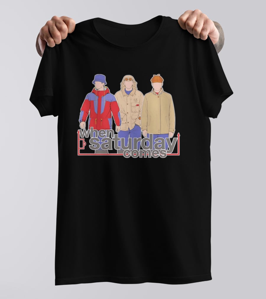 When Saturday Comes Terrace Casual CP T-Shirt
