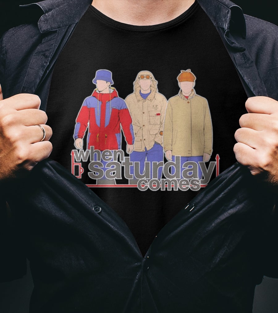 When Saturday Comes Terrace Casual CP T-Shirt