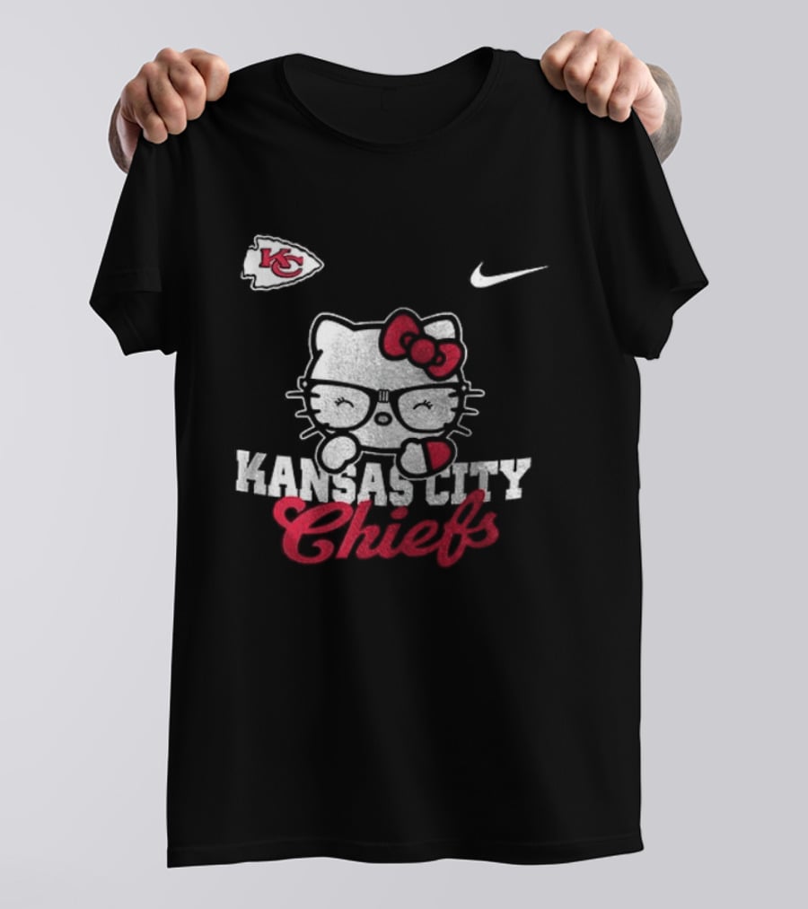 Kansas City Chiefs Hello Kitty Nike Collaboration T-Shirt