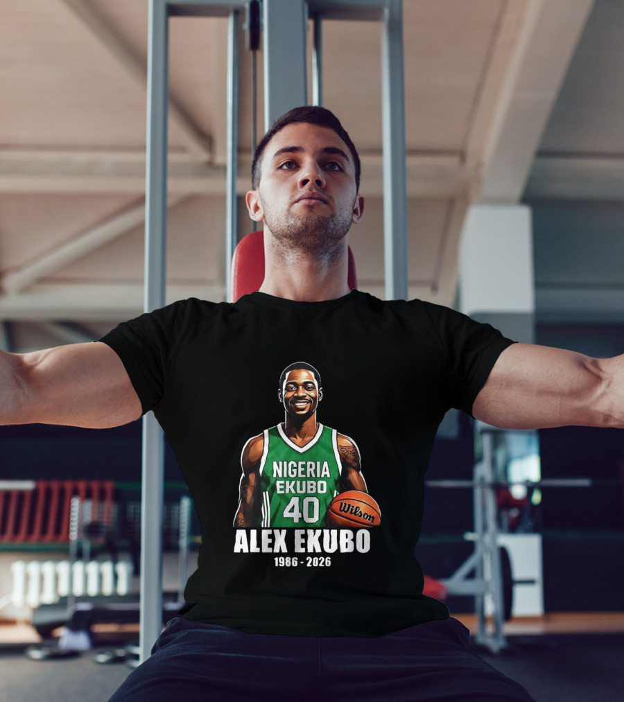 Alex Ekubo 1986 2026 Nollywood Nigeria Basketball Player T-Shirt