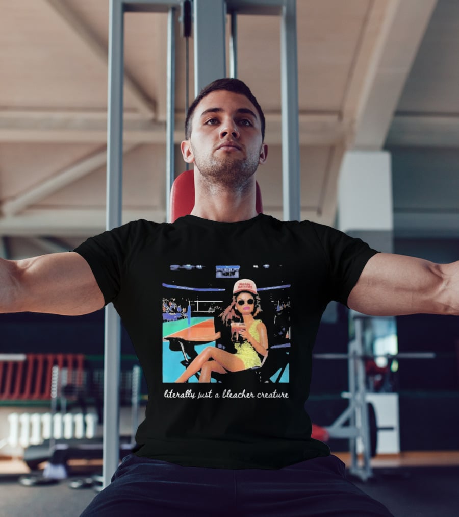 Barbie Maars Attack Volleyball Literally Just A Bleacher Creature T-Shirt