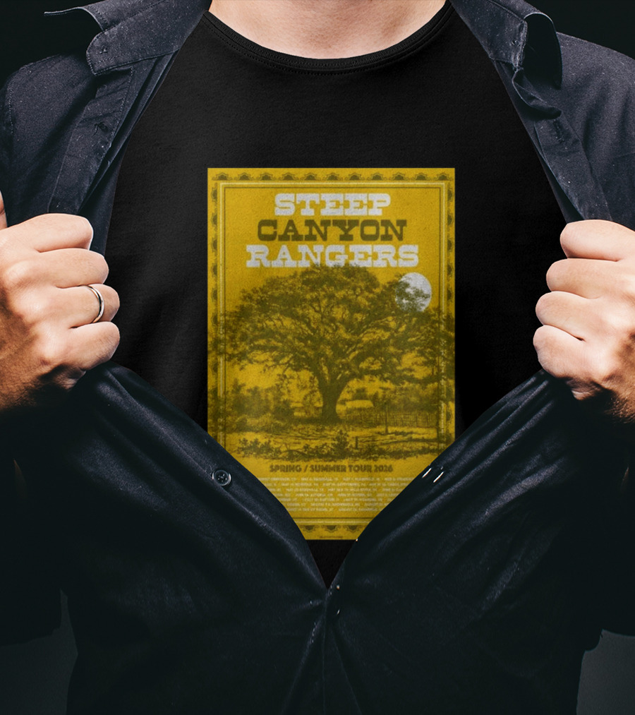 Steep Canyon Rangers Spring Summer Tour 2026 T-Shirt