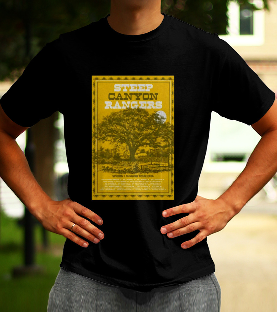 Steep Canyon Rangers Spring Summer Tour 2026 T-Shirt