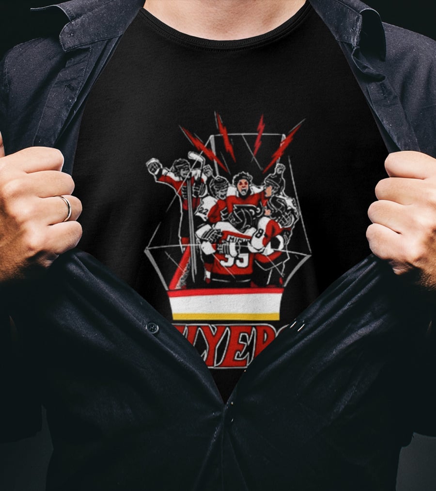 Philadelphia Flyers Box Boys Hockey Team T-Shirt