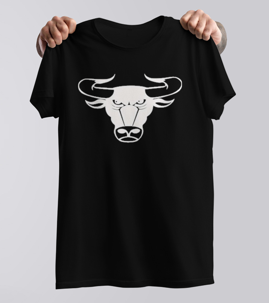 Bulls Head White T-Shirt