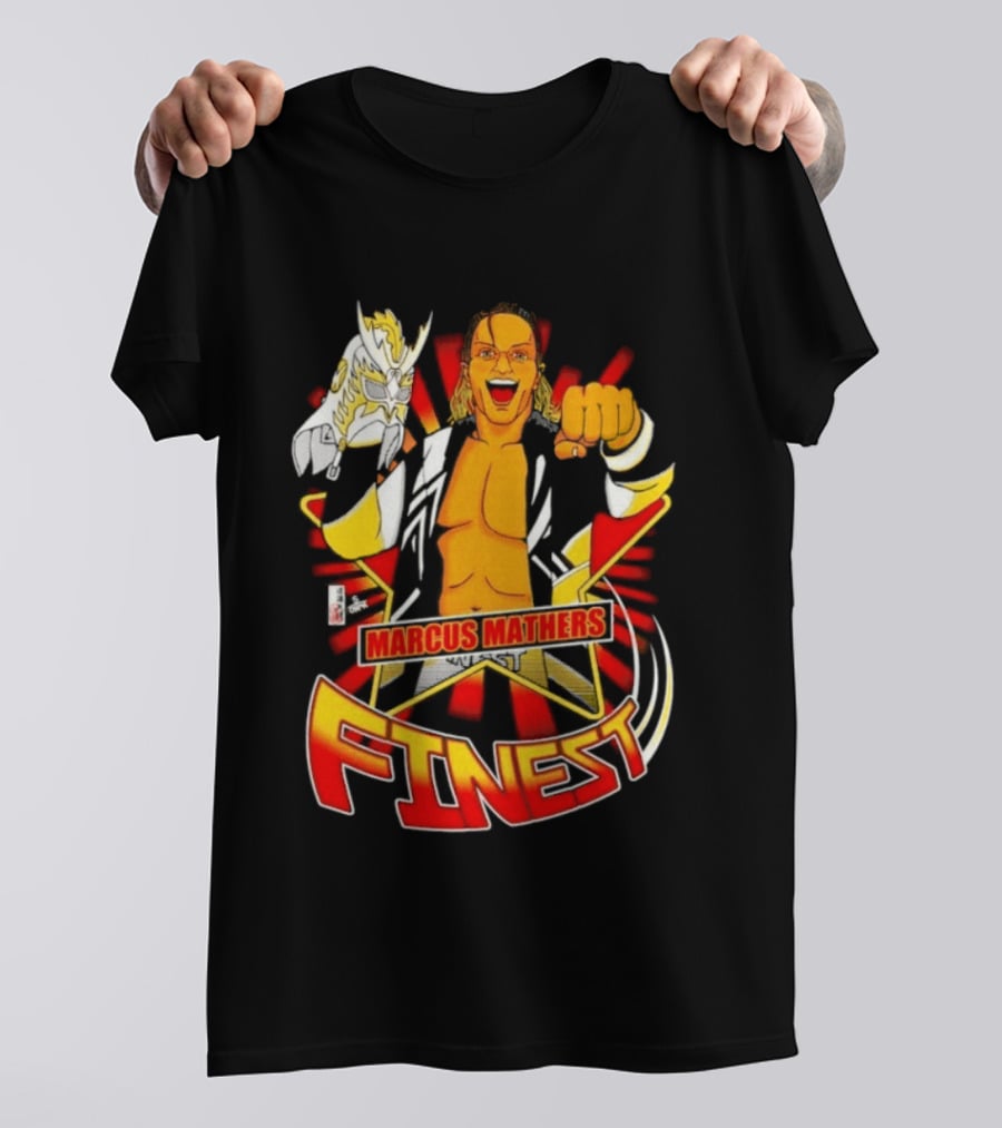 Marcus Mathers Finest Wrestling Star T-Shirt