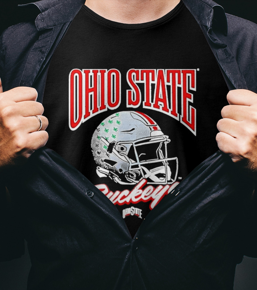 Ohio State Buckeyes Helmet Ncaa Football T-Shirt