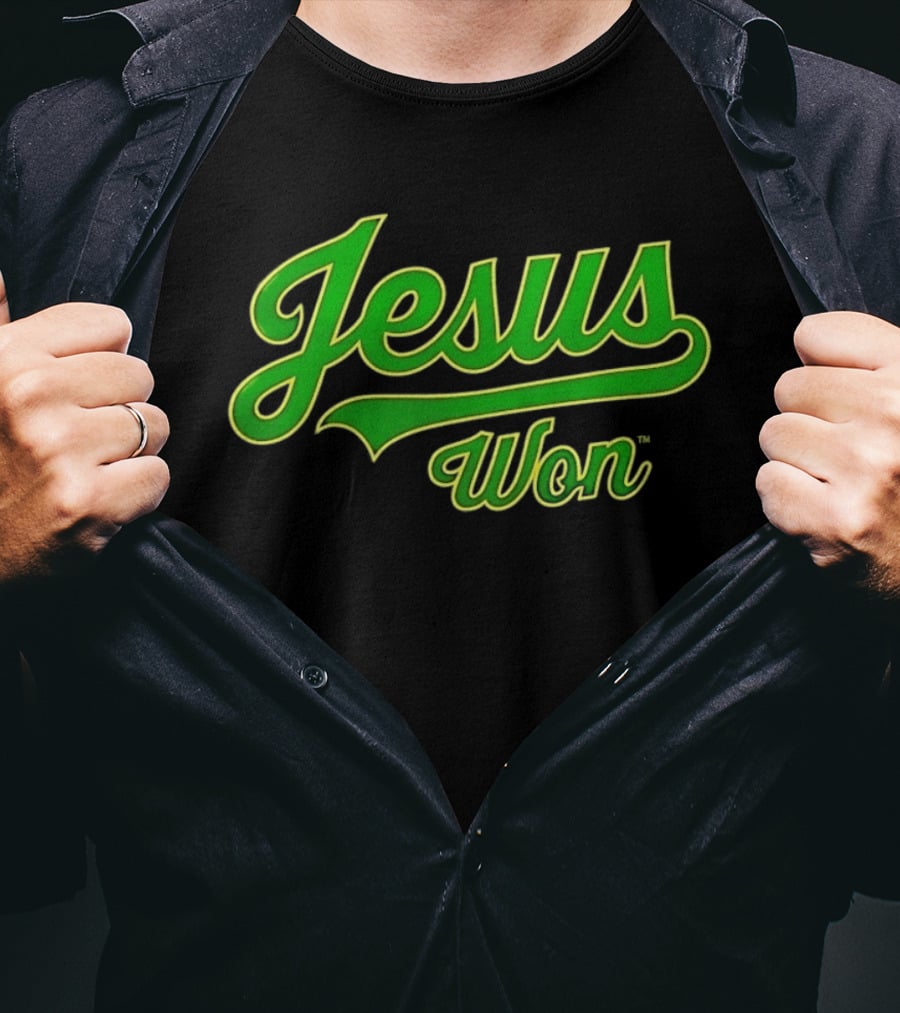 Oakland Athletics Jesus Won T-Shirt