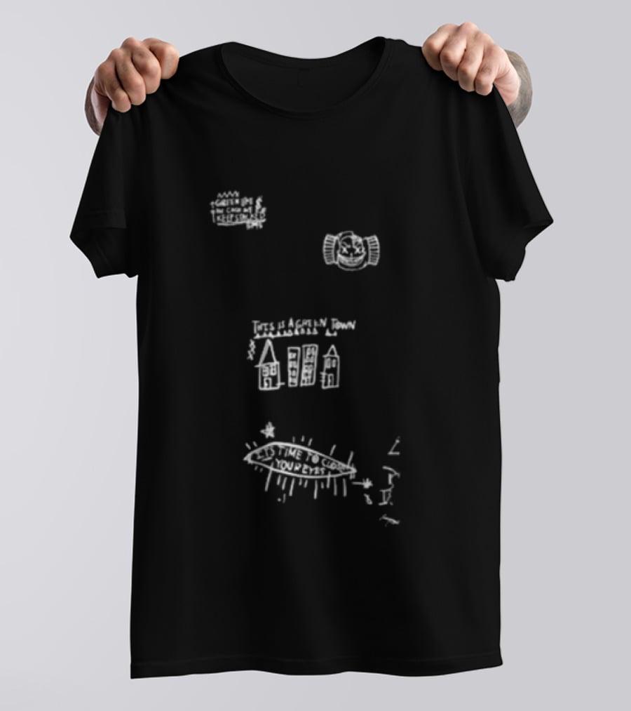 The Boys Sick Ghost New York Graffiti Style Drawing T-Shirt
