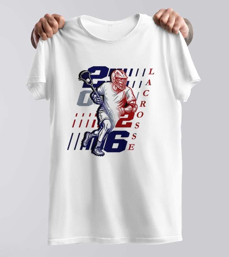 2026 Lacrosse Tournament Big Ten Championship Player Action T-Shirt