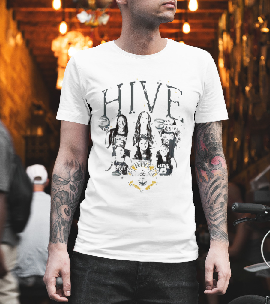 Hive Basketball Club Player Team Lineup T-Shirt