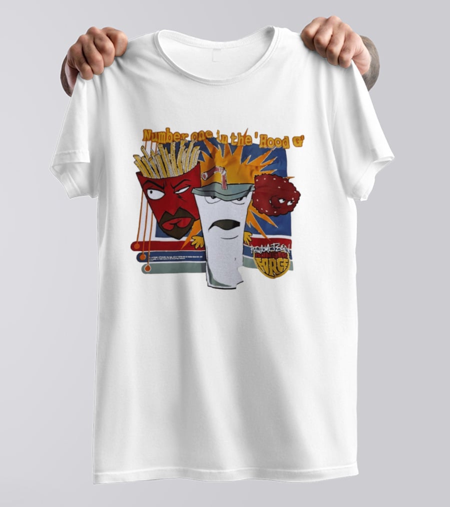 Number One In The 'Hood G Aqua Teen Hunger Force Frylock Master Shake Meatwad T-Shirt