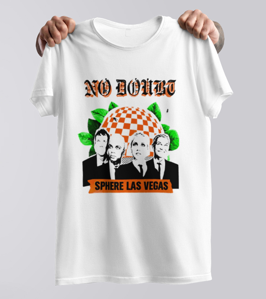 No Doubt Live At Sphere Las Vegas May And June 2026 Concert Photo With Dates T-Shirt