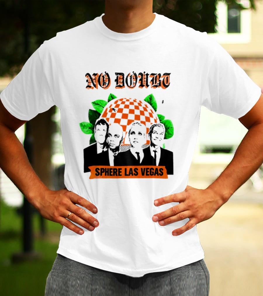 No Doubt Live At Sphere Las Vegas May And June 2026 Concert Photo With Dates T-Shirt