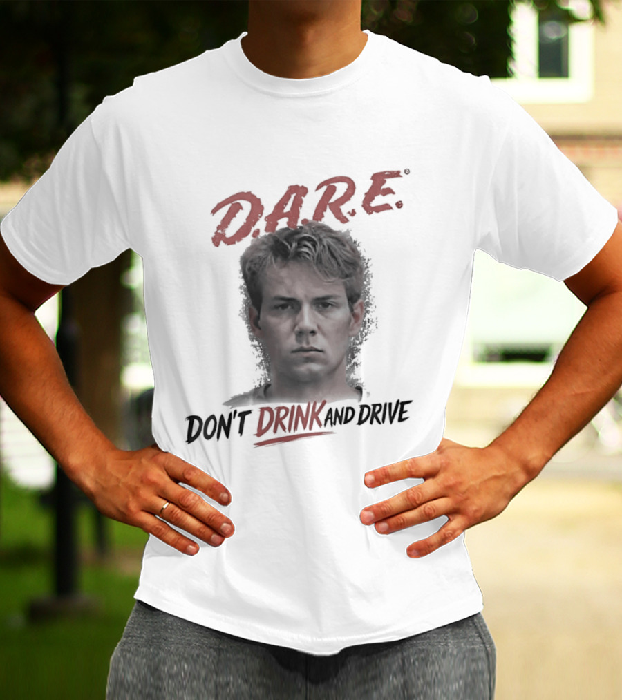 D.A.R.E. Don't Drink And Drive Ryan Phillippe Prevention Awareness T-Shirt