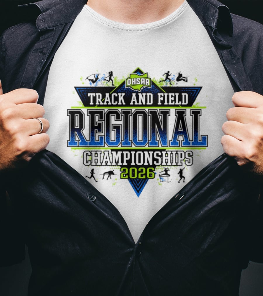 OHSAA 2026 Track And Field Regional Championships T-Shirt