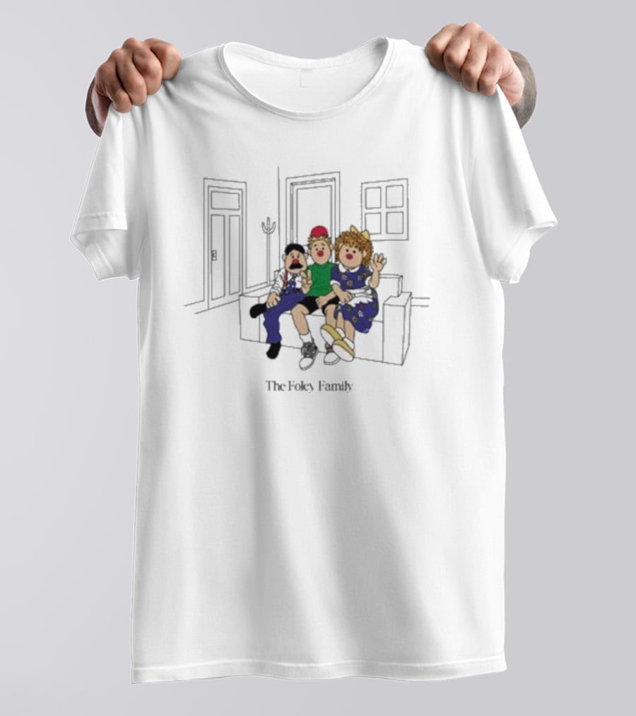 Big Comfy Couch The Foley Family Cartoon Characters Loonette Molly Couch T-Shirt