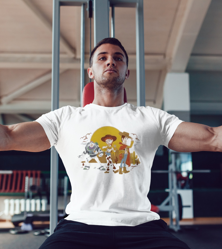 Arizona Diamondbacks X Toy Story Collaboration May 24 2026 Buzz Lightyear Woody Jessie Desert Scene T-Shirt
