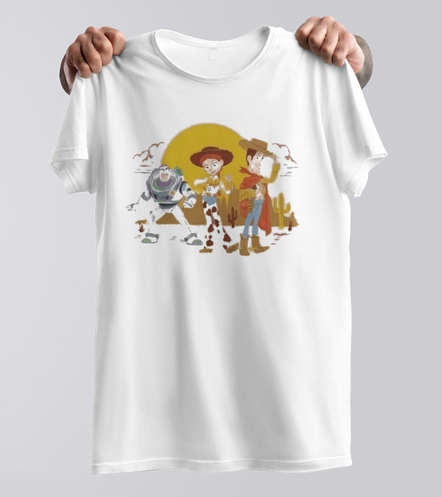Arizona Diamondbacks X Toy Story Collaboration May 24 2026 Buzz Lightyear Woody Jessie Desert Scene T-Shirt